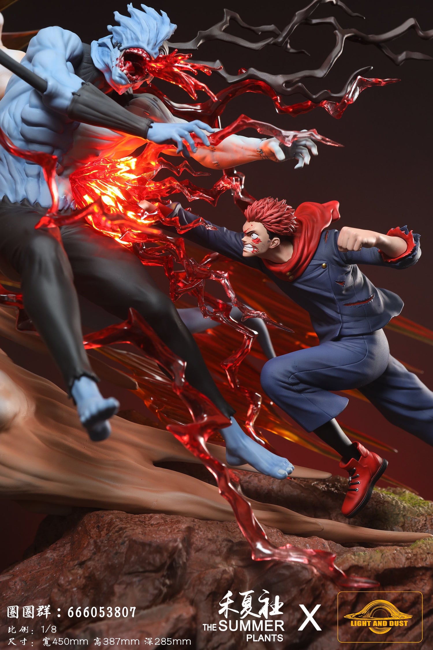 Jujutsu Kaisen - Itadori Yuji vs. Mahito | 1:8 Resin Statue | von Light and Dust Studio