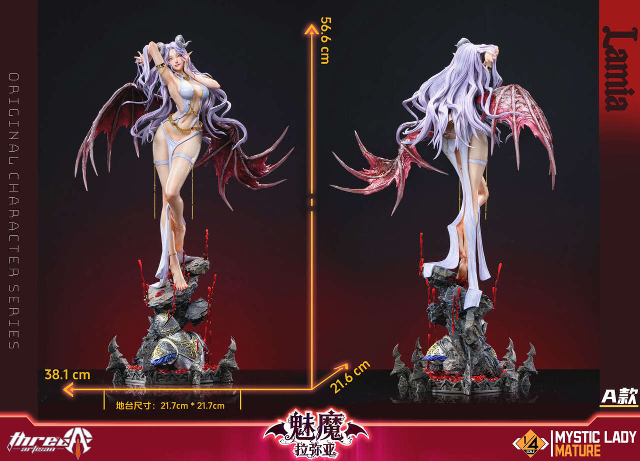 Succubus Lamia | 1:4 Resin Statue | by Three Artisan Studio