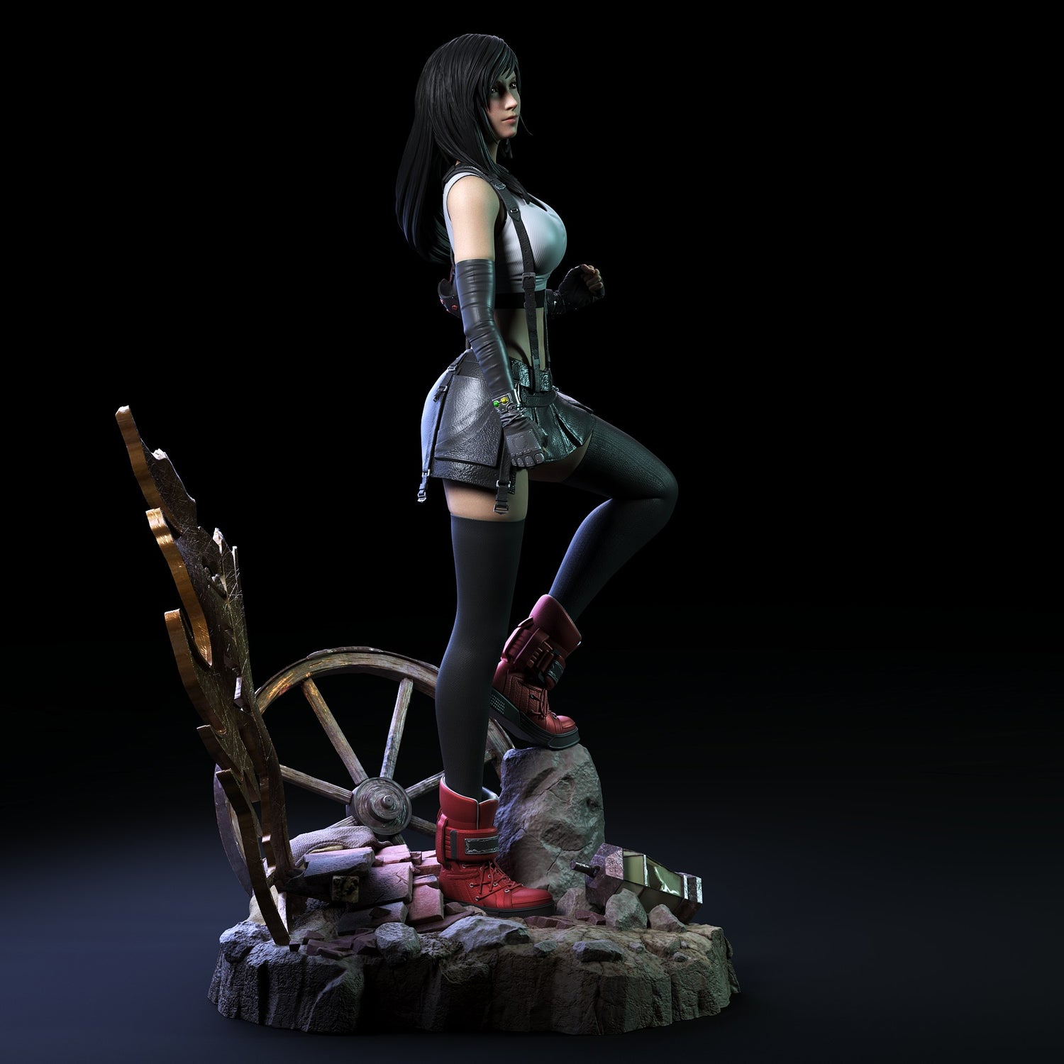 Final Fantasy - Tifa | 1:4 Resin Statue | by Solar Studio
