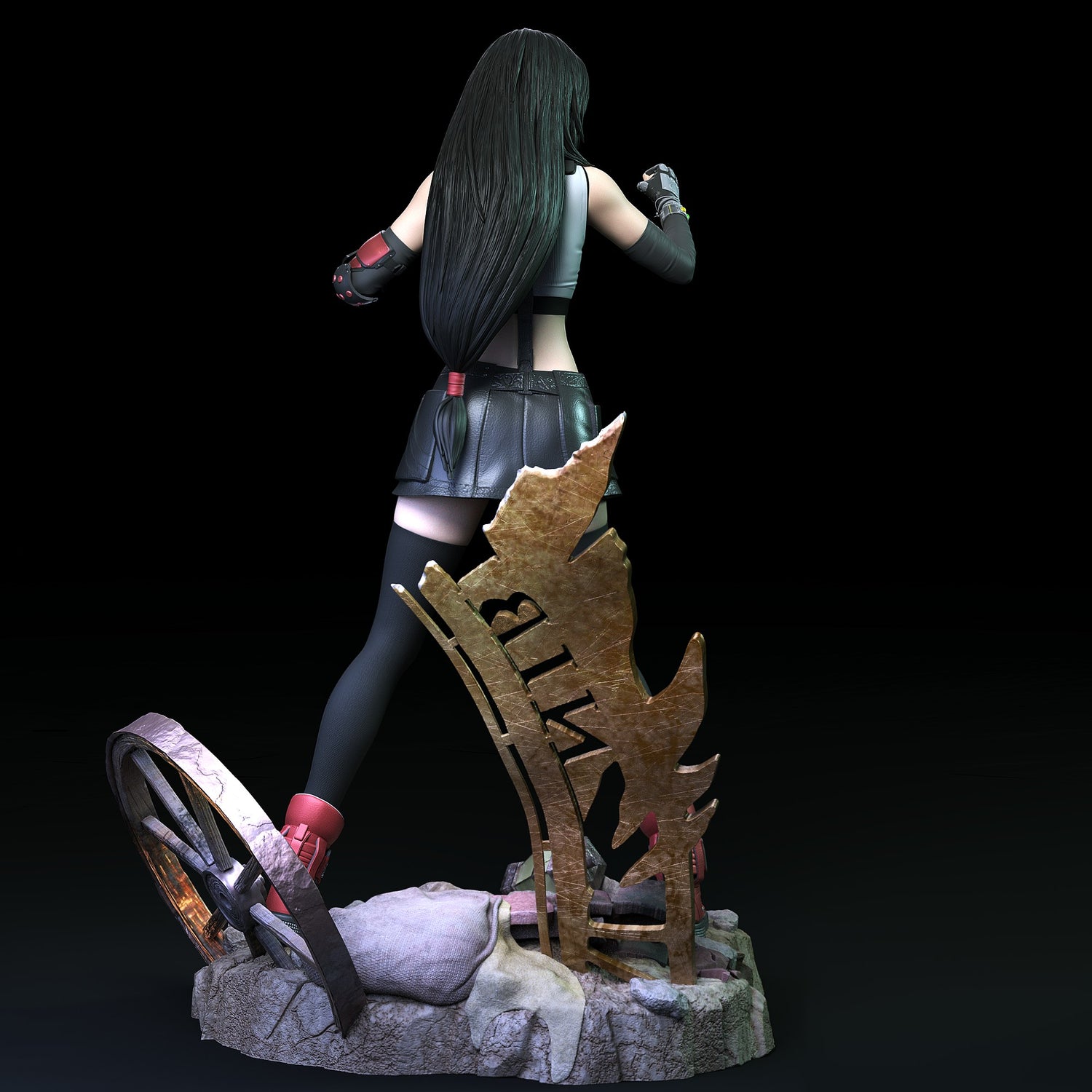 Final Fantasy - Tifa | 1:4 Resin Statue | by Solar Studio