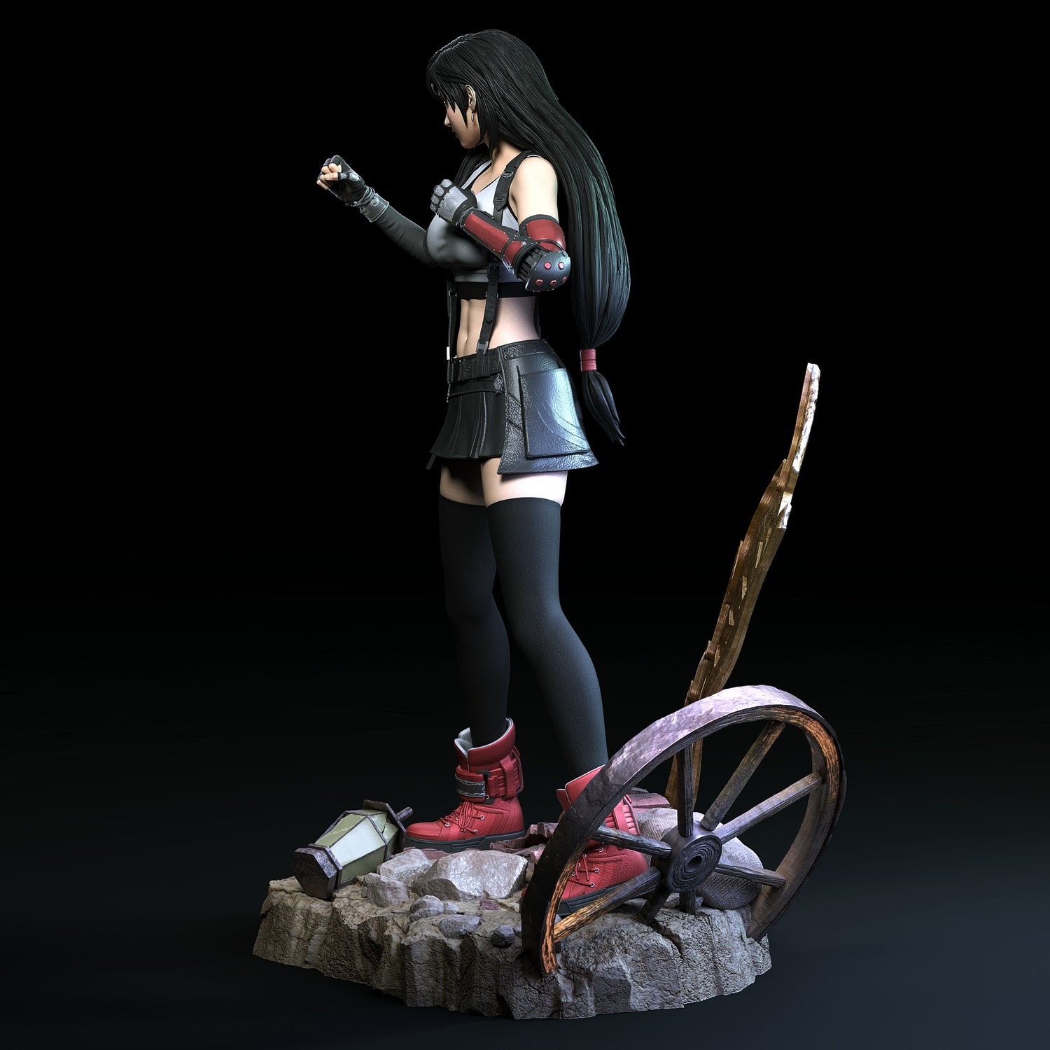 Final Fantasy - Tifa | 1:4 Resin Statue | by Solar Studio