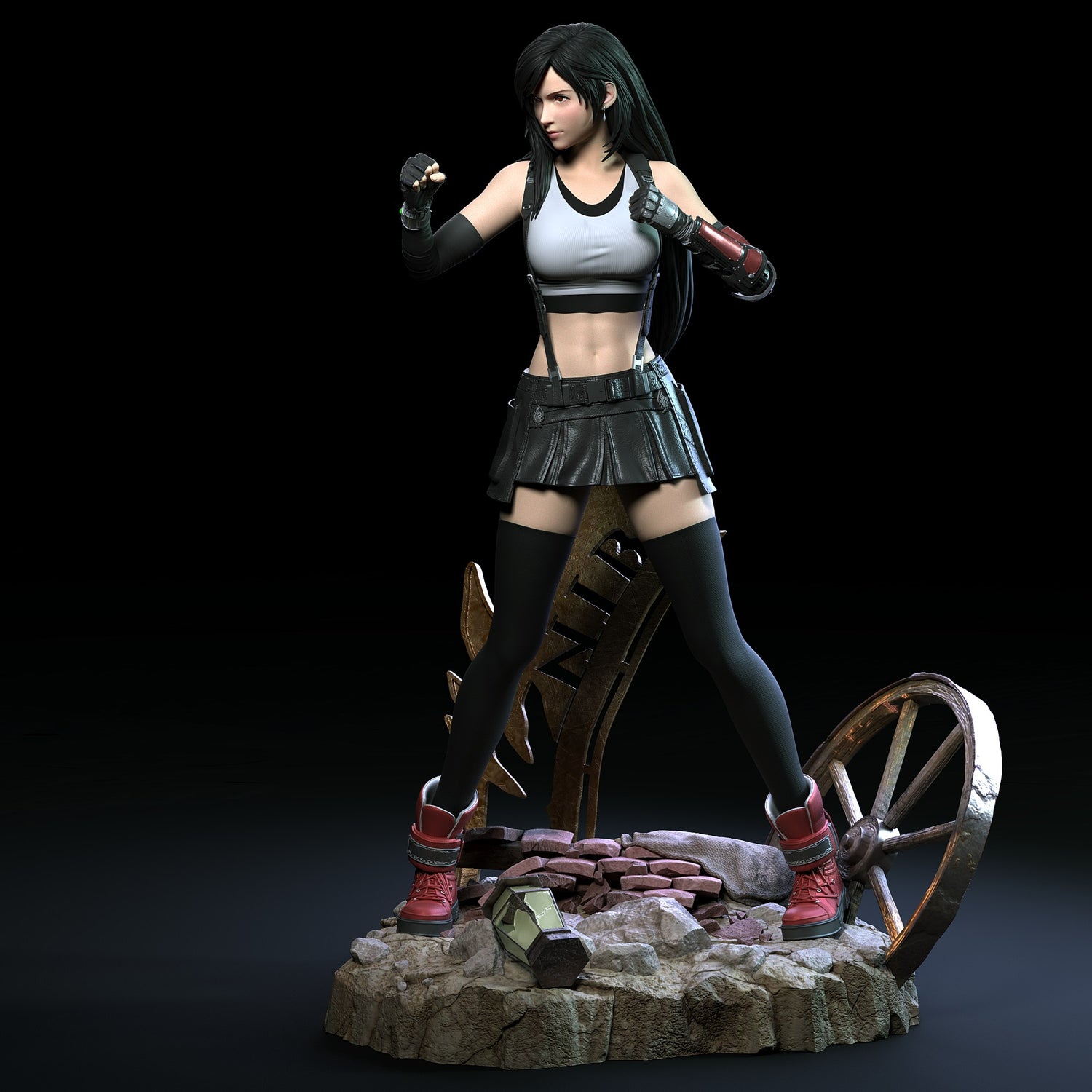 Final Fantasy - Tifa | 1:4 Resin Statue | by Solar Studio