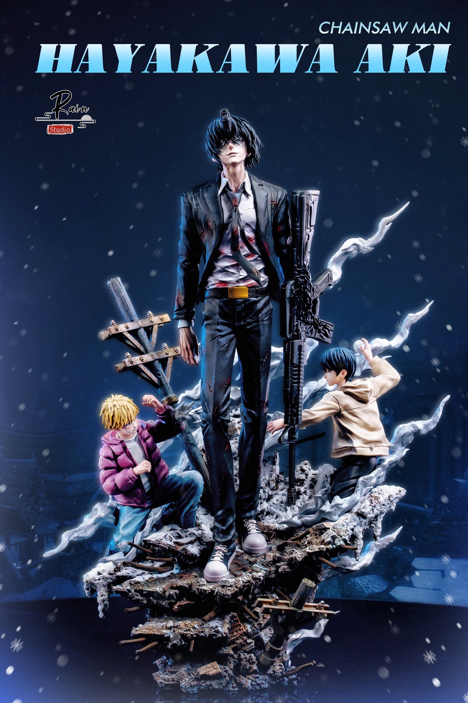 Chainsaw Man - Hayakawa Aki | 1:6 Resin Statue | von Rain Studio