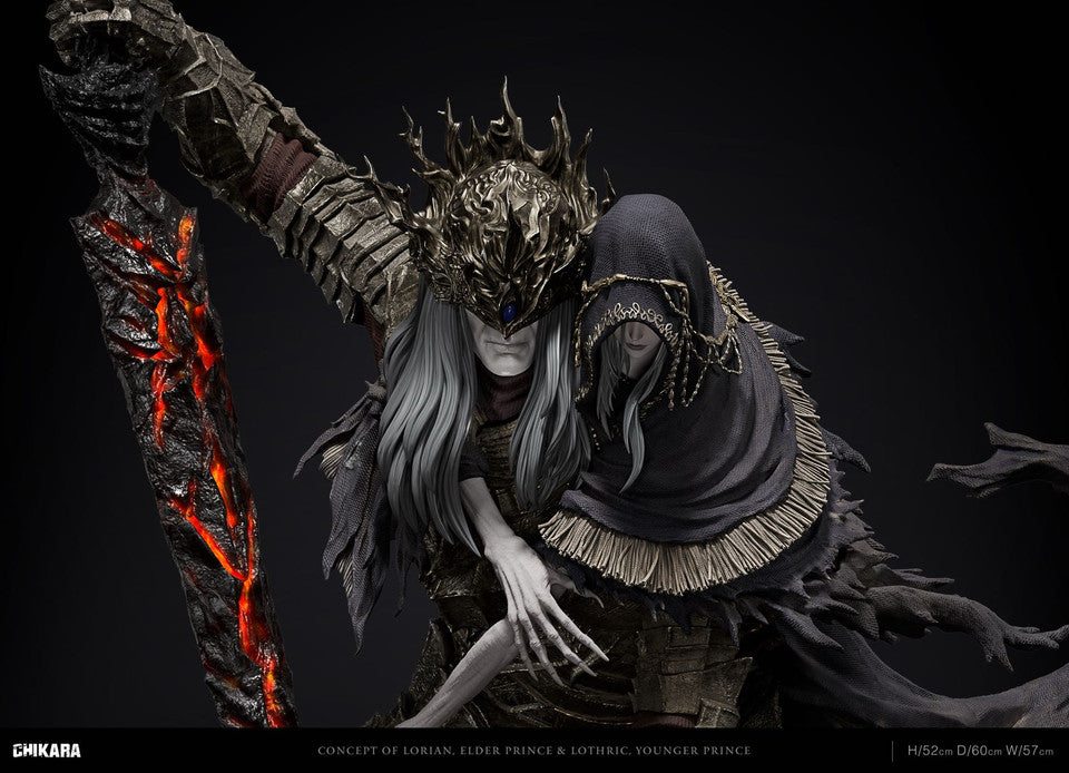 Elden Ring - Prince Lorian & Lothric | 1:4 Resin Statue | by Chikara Studio