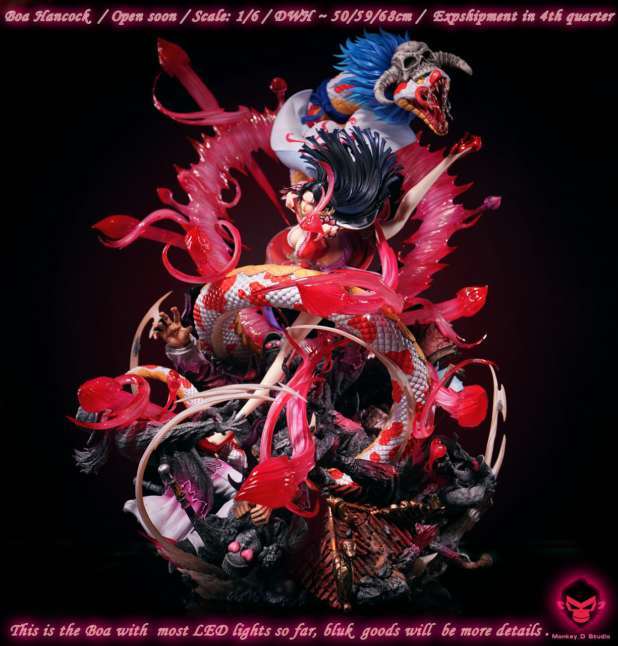 One Piece - Boa Hancock | 1:6 Resin Statue | by Monkey D Studio