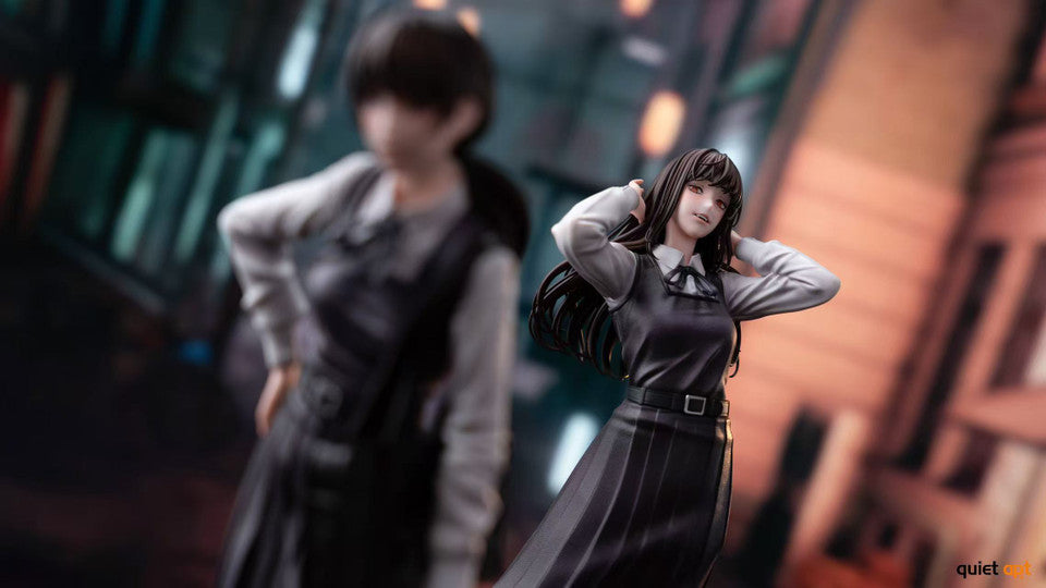 Chainsaw Man - Mitaka Asa & Yoru | 1:6 Resin Statue | by QuietArt Studio