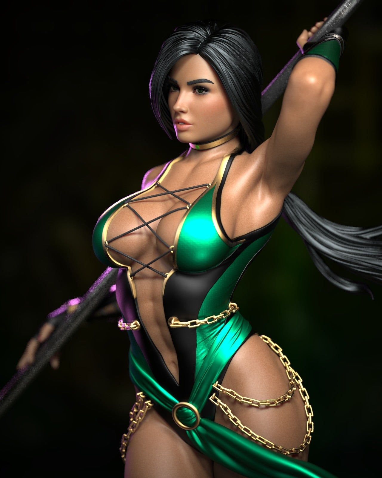 Mortal Kombat - MK9 Jade | 1:4 Resin Statue | by Epic Creations