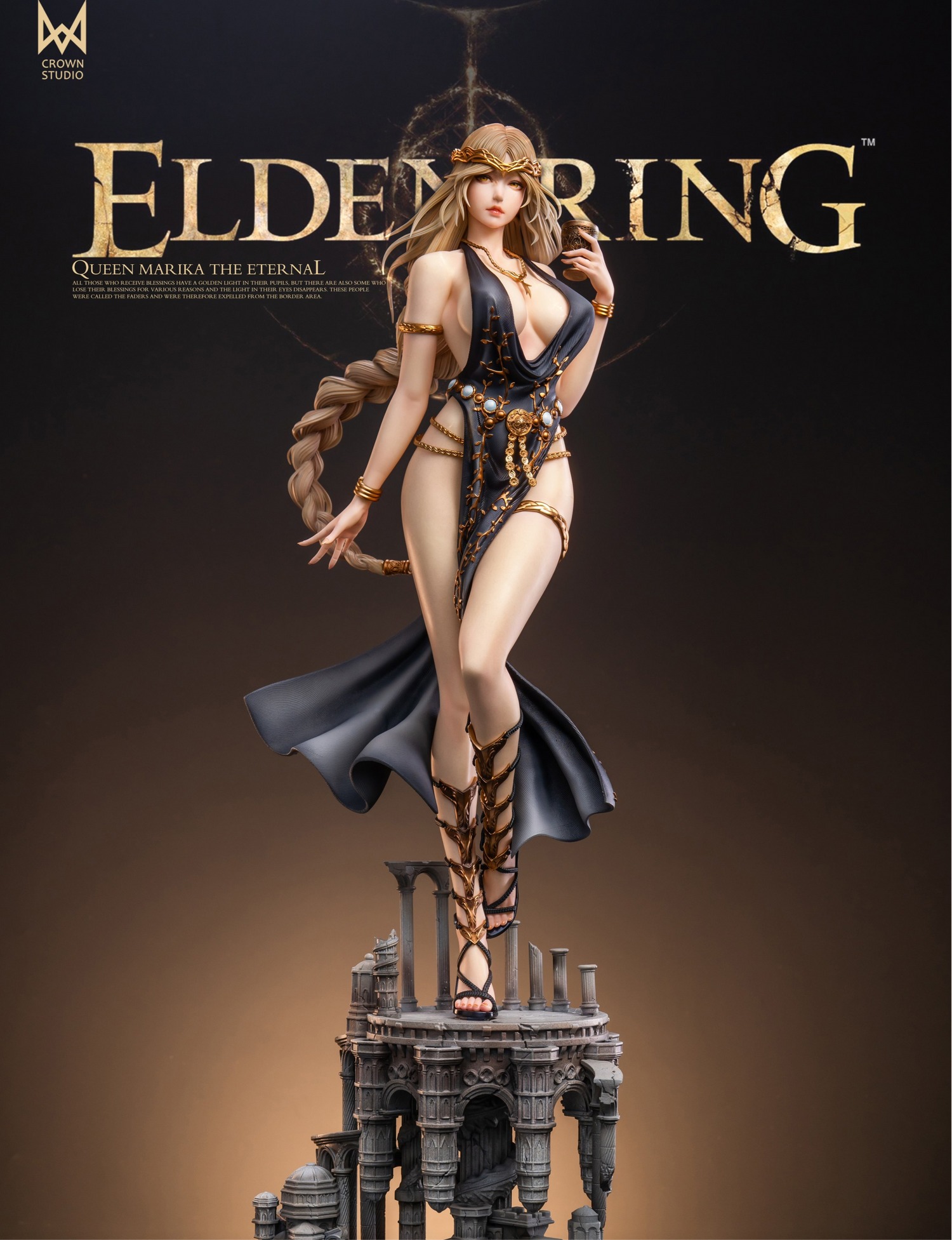 Elden Ring – Queen Marika the Eternal | 1:4 Resin Statue | von Crown Studio