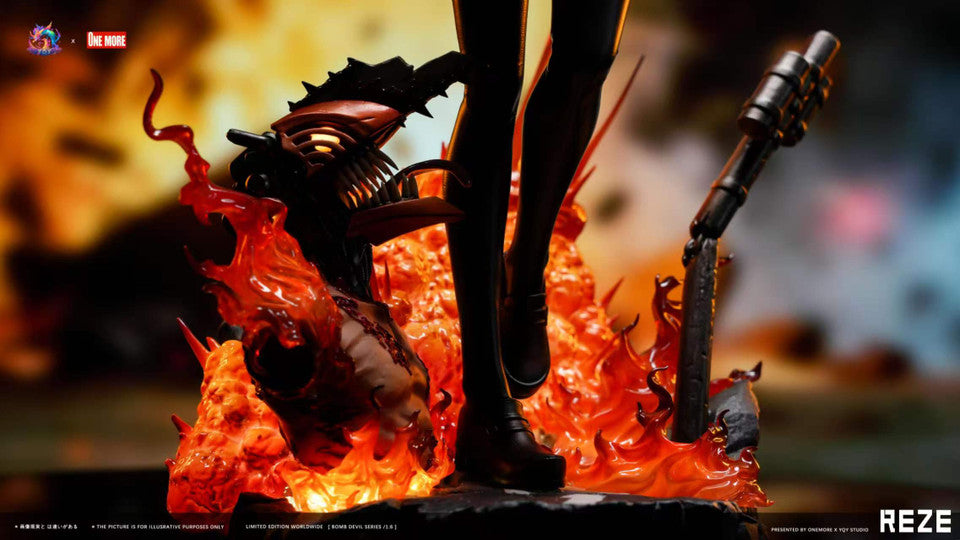 Chainsaw Man - Reze | Resin Statue | by One More × YQY Studio