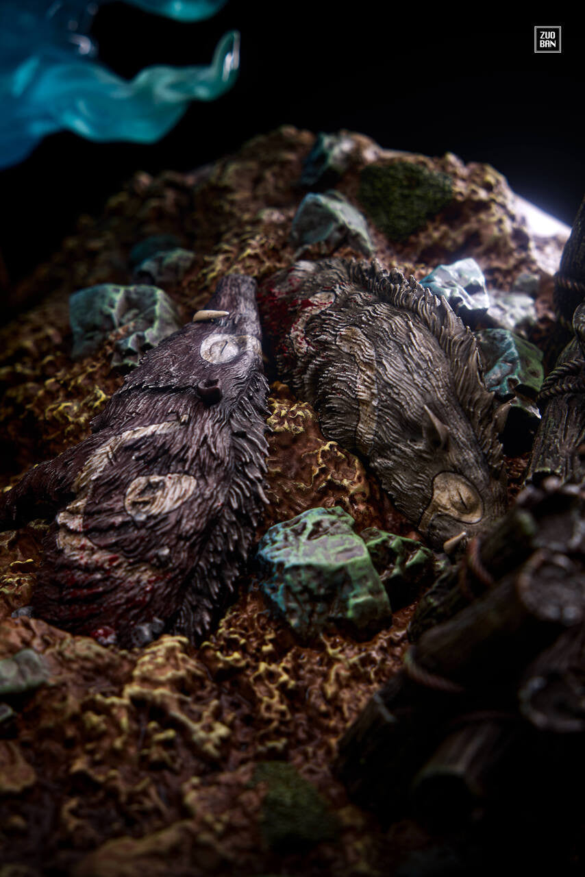 Studio Ghibli - Princess Mononoke | Resin Statue | by ZuoBan Studio