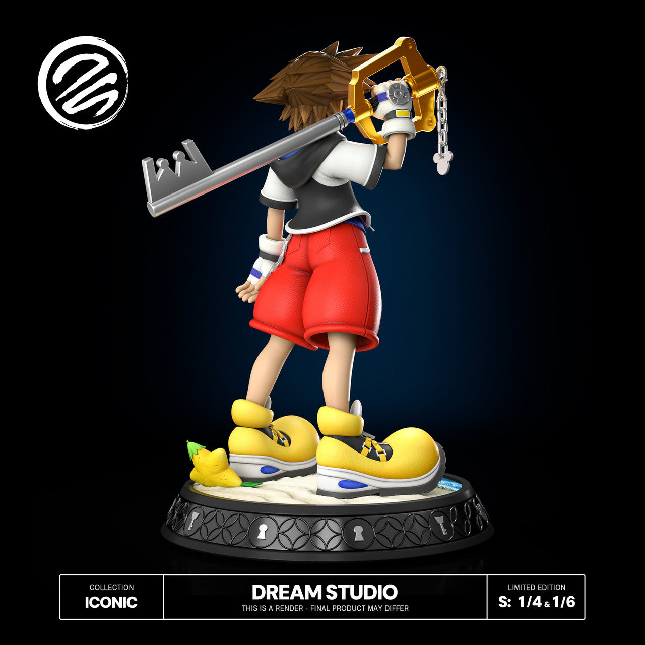 Kingdom Hearts - Sora | 1:6/1:4 Resin Statue | by Dream Studio