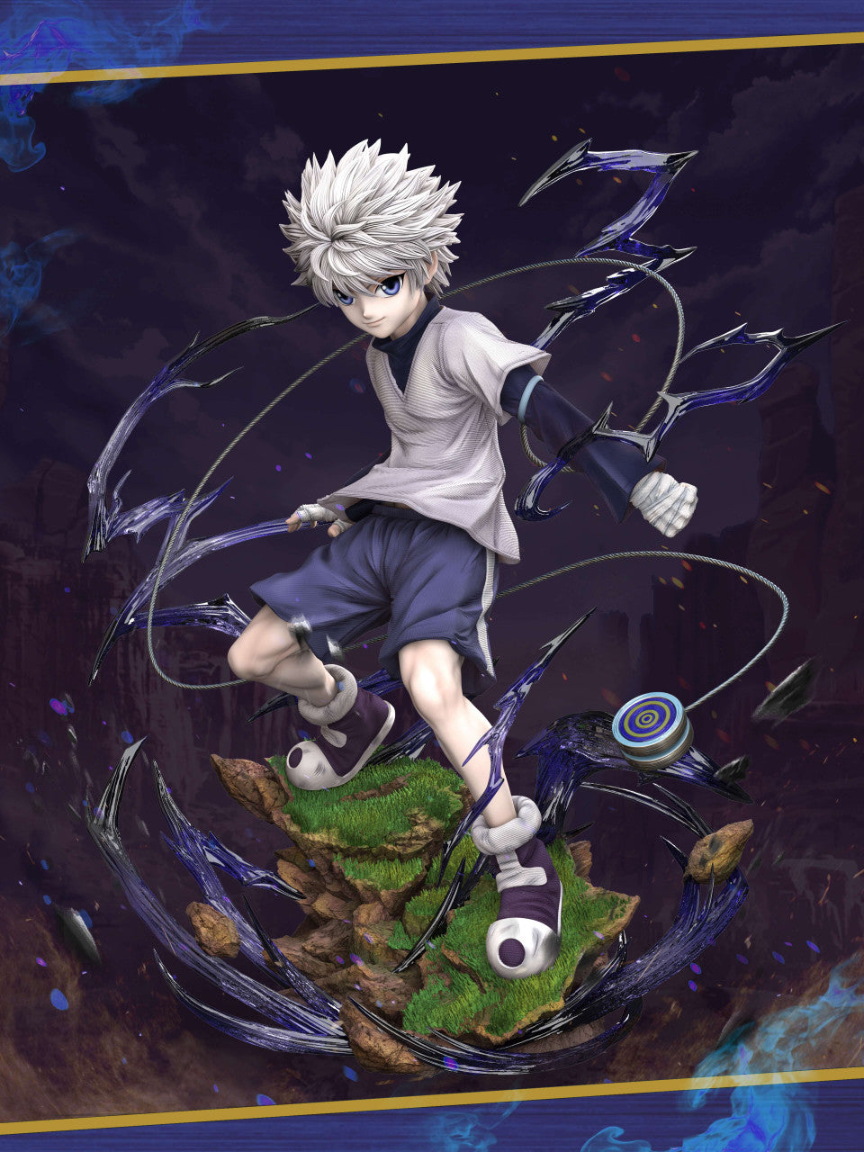 Hunter X Hunter - Killua Zoldyck | 1:6/1:4 Resin Statue | by Hunter Fan Studio