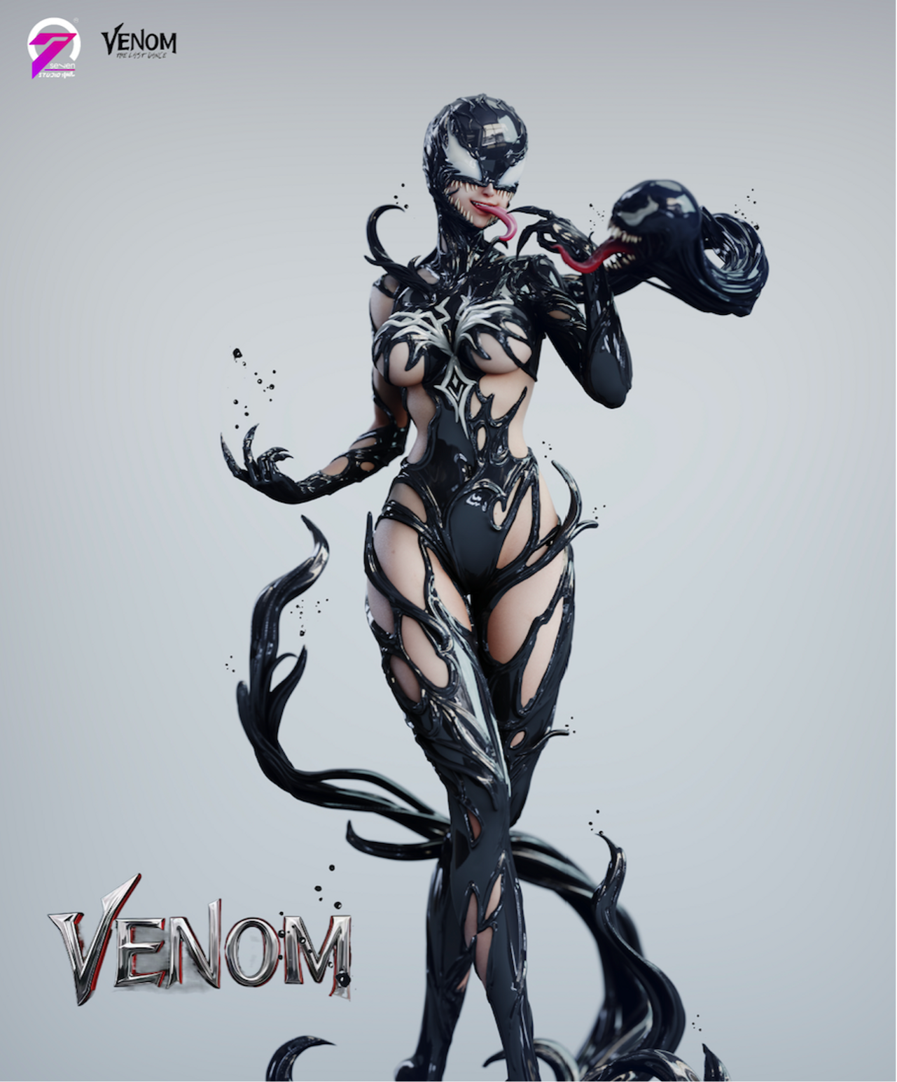 Marvel – She-Venom 1:4 Resin Statue von Seven Studio