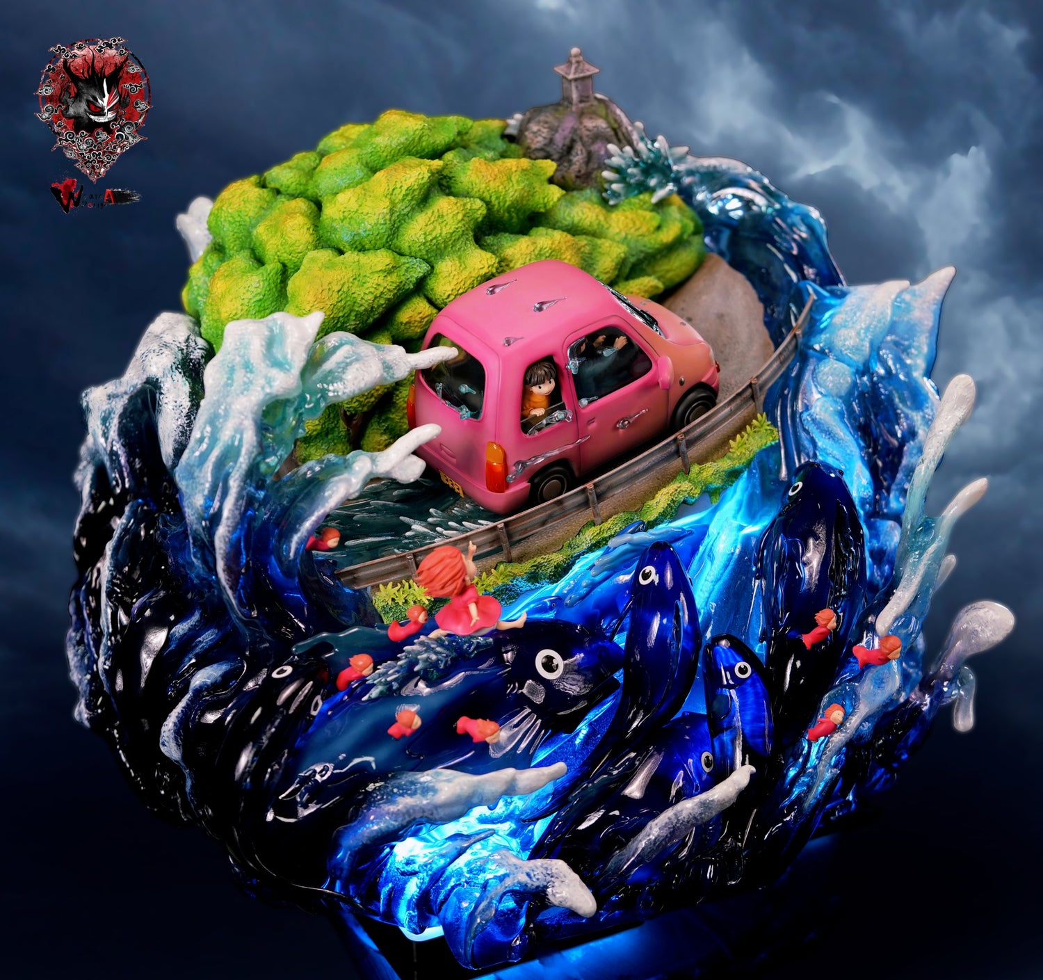 Studio Ghibli - Ponyo & Sosuke | Resin Statue | von Weare A Design Studio