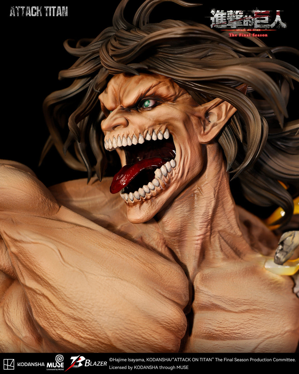 Attack on Titan - Attack on Titan Bust | Resin Statue | by Blazer Studio
