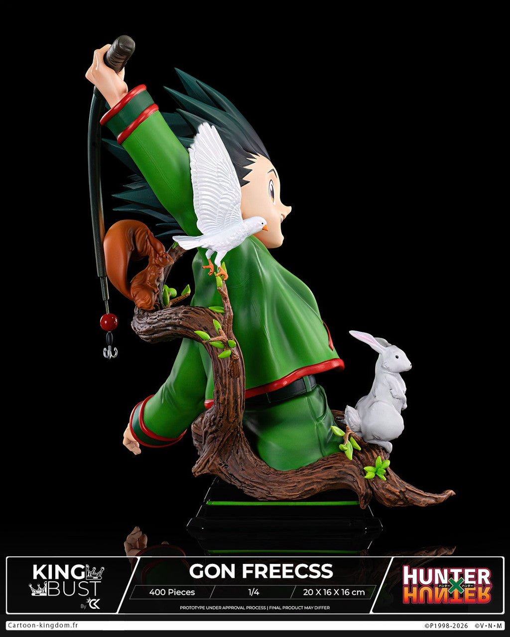 Hunter x Hunter - Gon Freecss Bust | 1:4 Resin Statue | by Cartoon Kingdom Studio