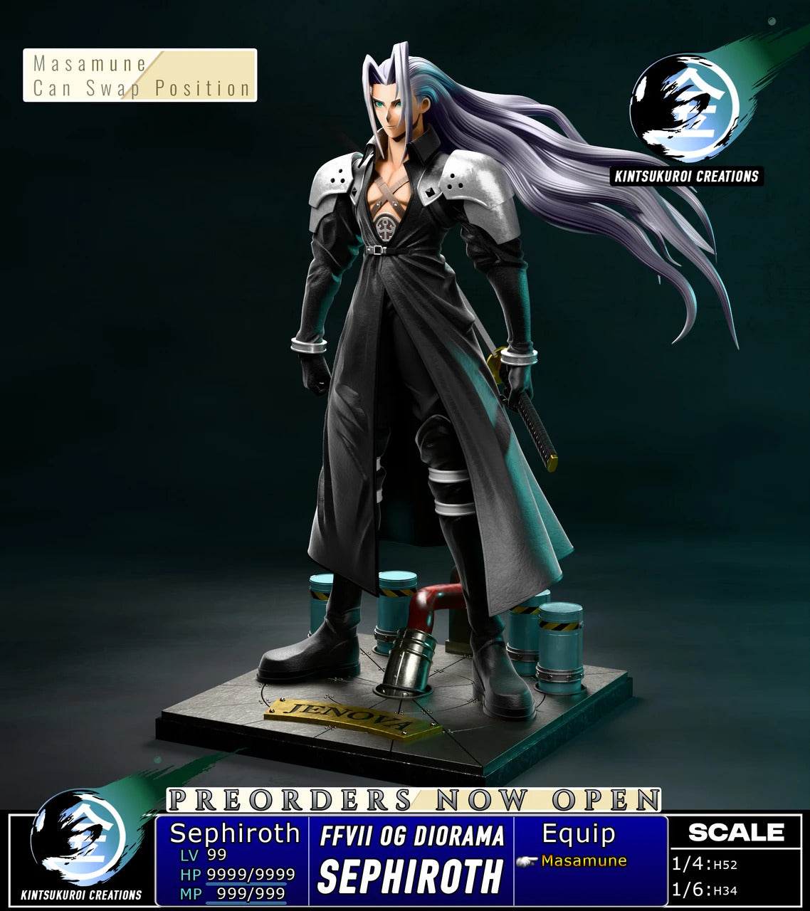 Final Fantasy - FFVII Sephiroth OG