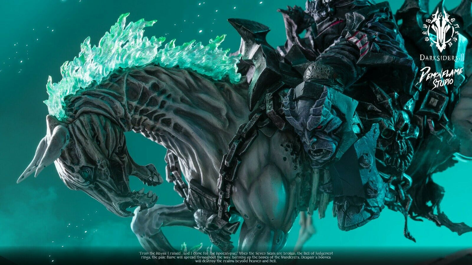 Darksiders - Death | 1:6 Resin Statue | von Demon Flame Studios