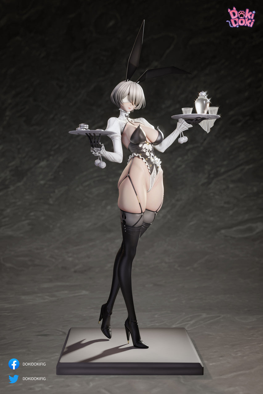 Nier: Automata - Yorha 2B Dish | 1:6 Resin Statue | by Doki Doki Figures
