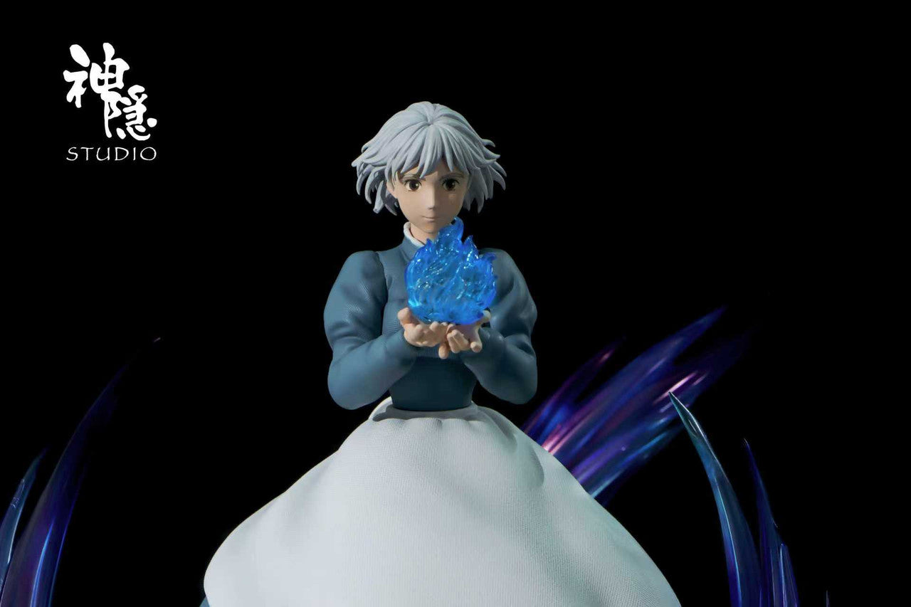 Howl’s Moving Castle - Sophie & Calcifer | Resin Statue | by ShenYin Studio