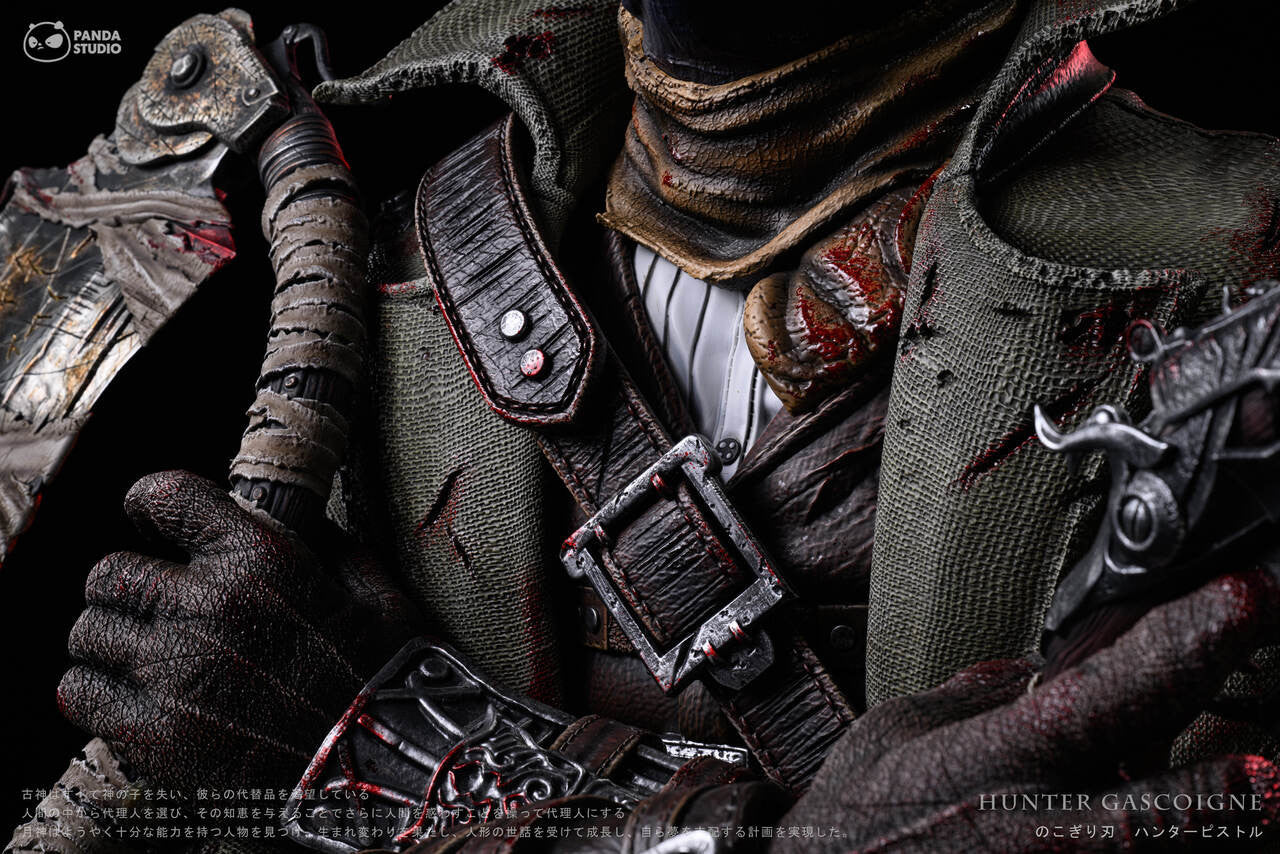 Bloodborne - Hunter Gascoigne | 1:1 Bust/Weapons | by Panda Studio