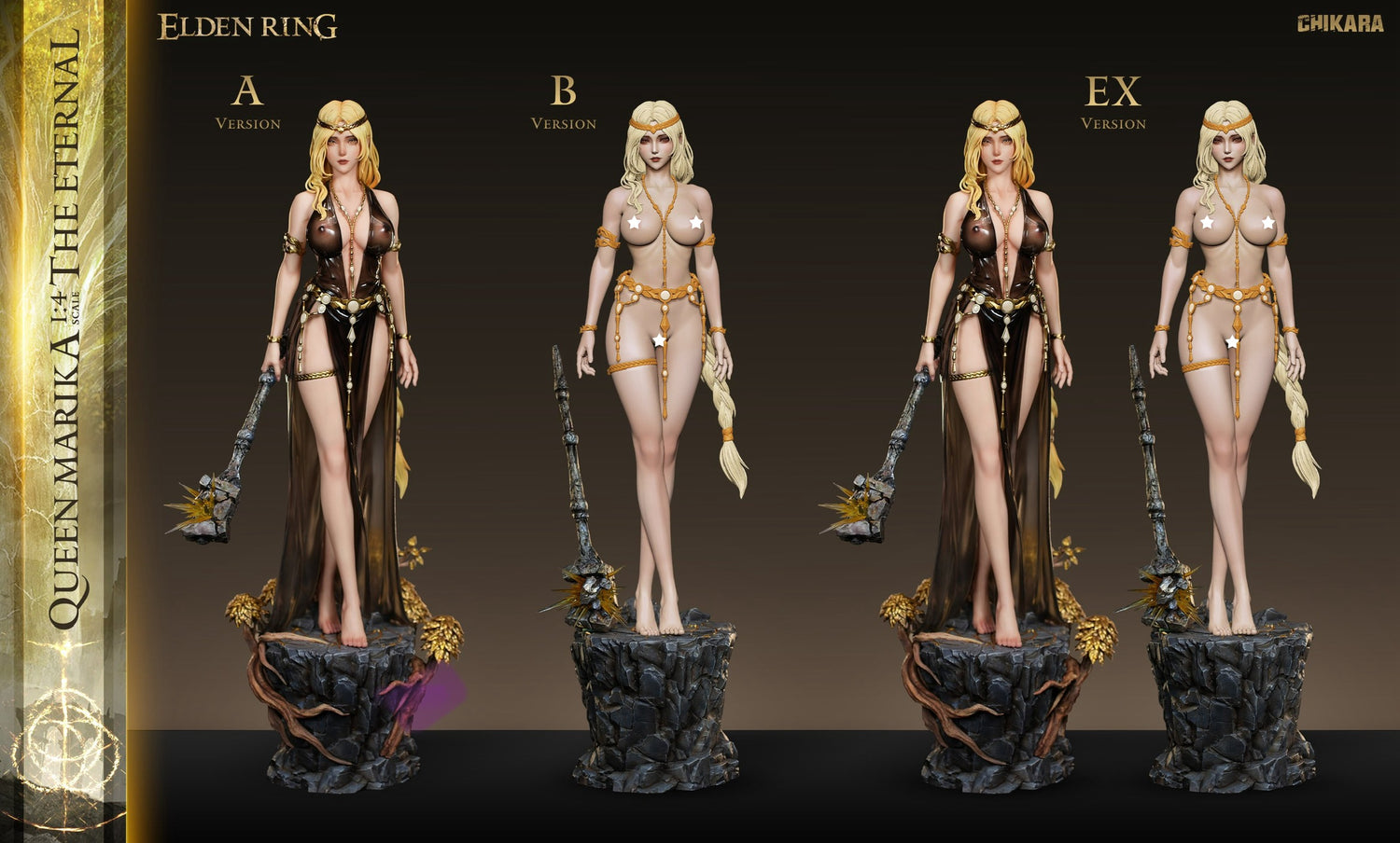 Elden Ring - Queen Marika the Eternal | 1:4 Resin Statue | von Chikara Studio