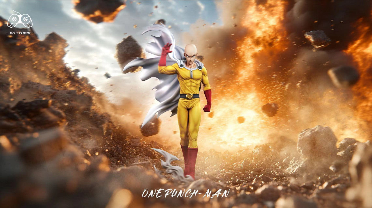 One Punch Man - Saitama & Genos | 1:6 Resin Statue | by PG Studio