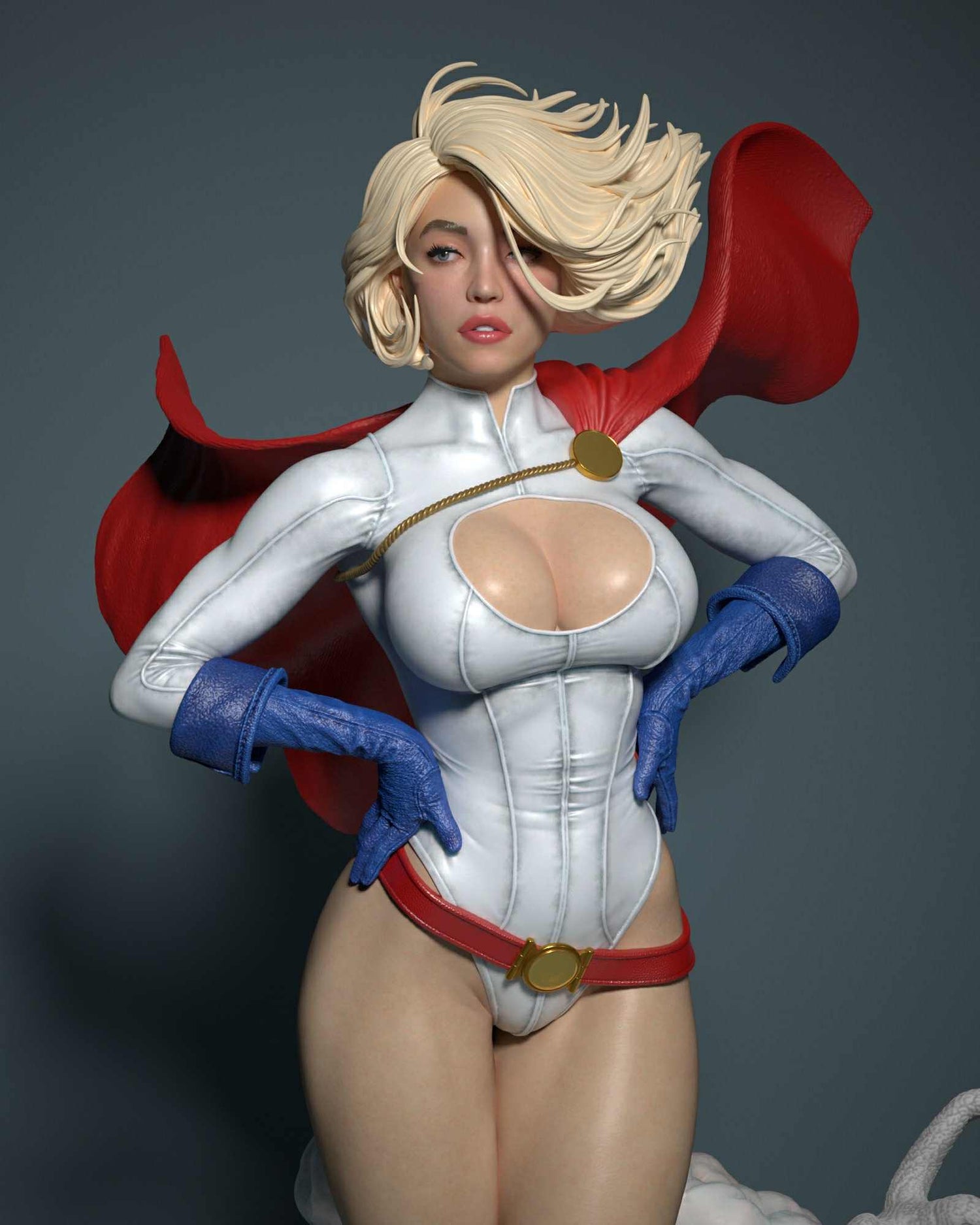 DC Comics - Power Girl | 1:4 Resin Statue | by Epic Creations
