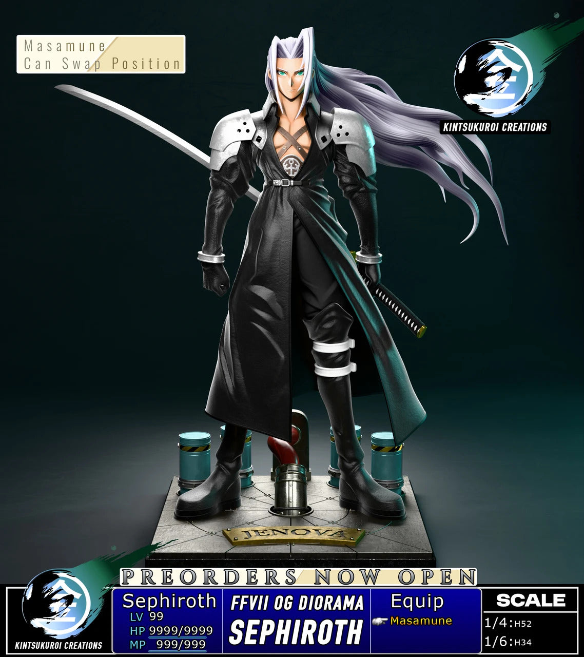 Final Fantasy - FFVII Sephiroth OG