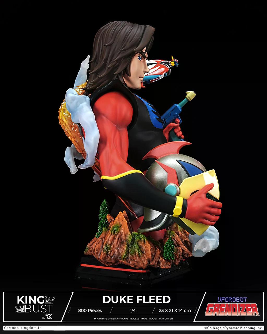 UFO Robot Grendizer - Duke Fleed Bust | 1:4 Resin Statue | by Cartoon Kingdom Studio