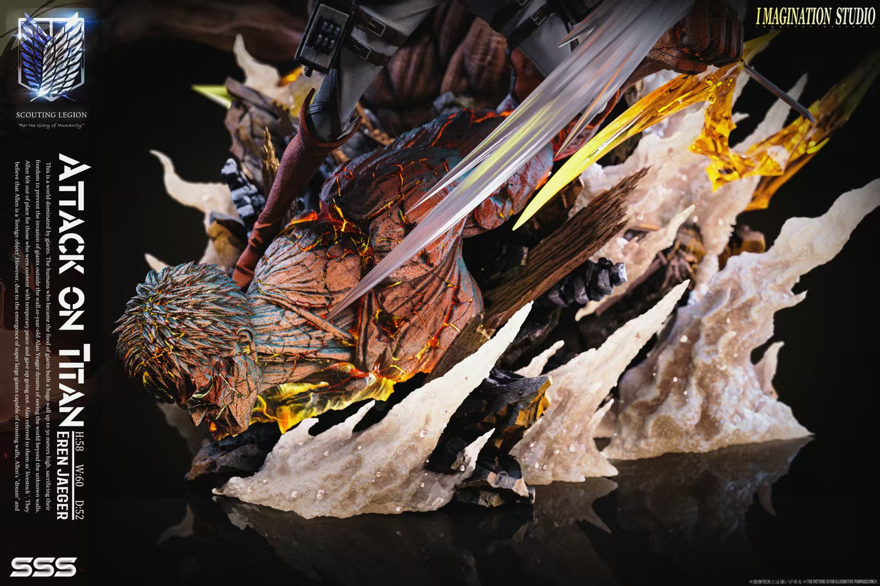 Attack on Titan - Eren Jaeger | 1:6 Resin Statue | by Imagination Studio