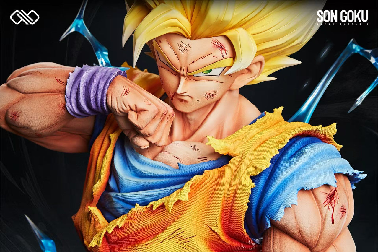 Dragon Ball - SS2 Goku | 1:4/1:2 Resin Statue | by Infinite Studio