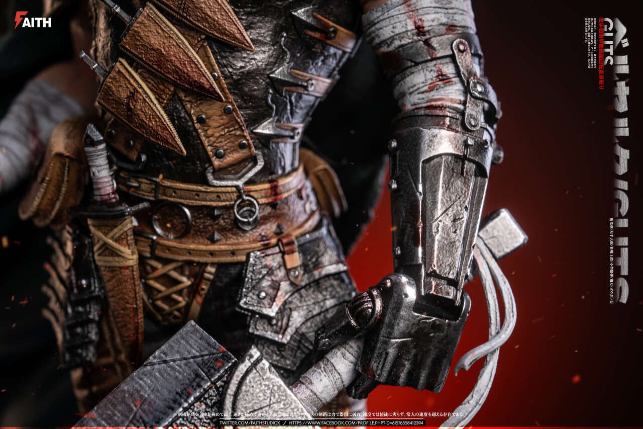 Berserk - Smash Series Berserk Guts | 1:6 Resin Statue | by Faith Studio