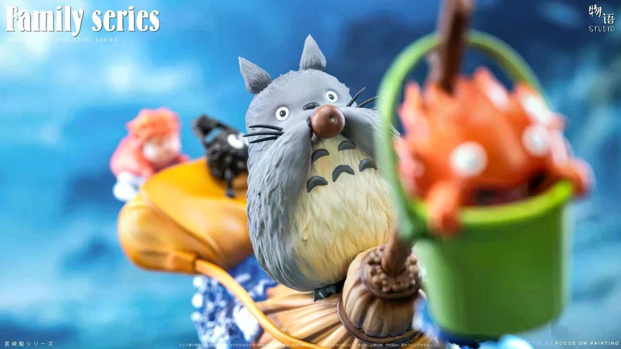 My Neighbor Totoro - Family Series Magic broomstick | Resin Statue | by WuYu Studio