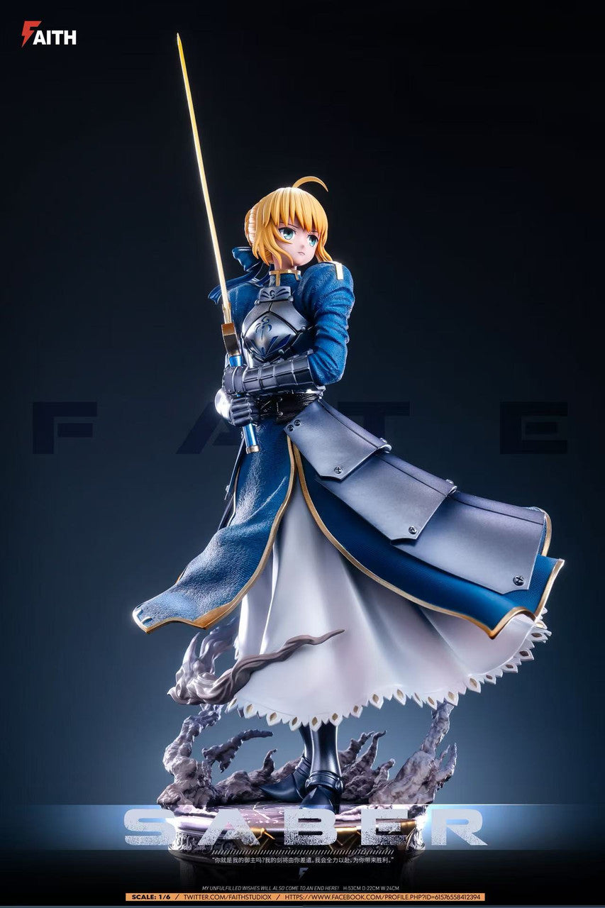 Fate - Saber | 1:6 Resin Statue | by Faith Studio