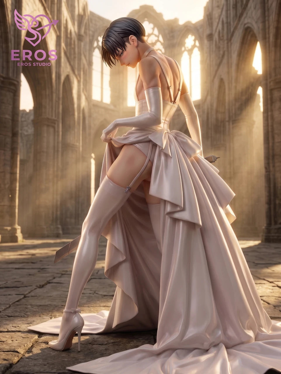 Attack on Titan - Levi wedding dress