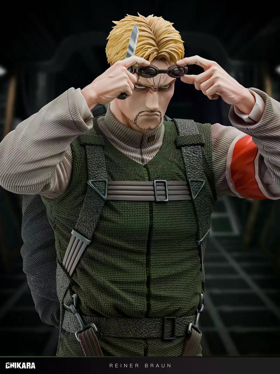 Attack on Titan - Reiner Braun Parachuting | 1:6 Resin Statue | by CHIKARA Studio