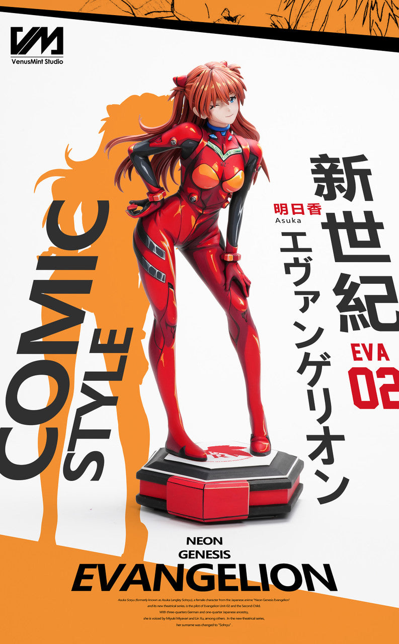 Neon Genesis Evangelion - Asuka | 1:4 Resin Statue | by Venus Mint Studio