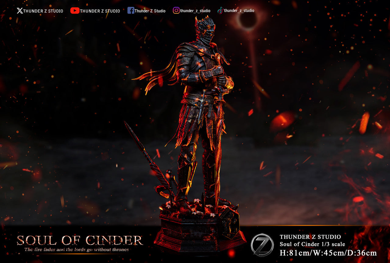 Dark Souls - Soul of Cinder | 1:3 Resin Statue | by Thunder Z Studio