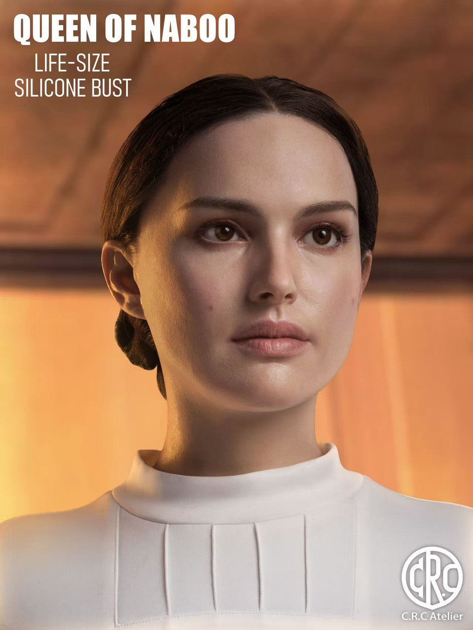 Star Wars - Queen of naboo | 1:1 Resin Statue | by C.R.C Atelier Studio
