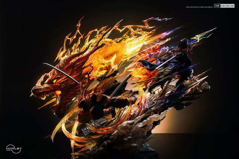 Demon Slayer - Flaming Thunder God Zenitsu Agatsuma | 1:5 Resin Statue | by Hamlet Studio