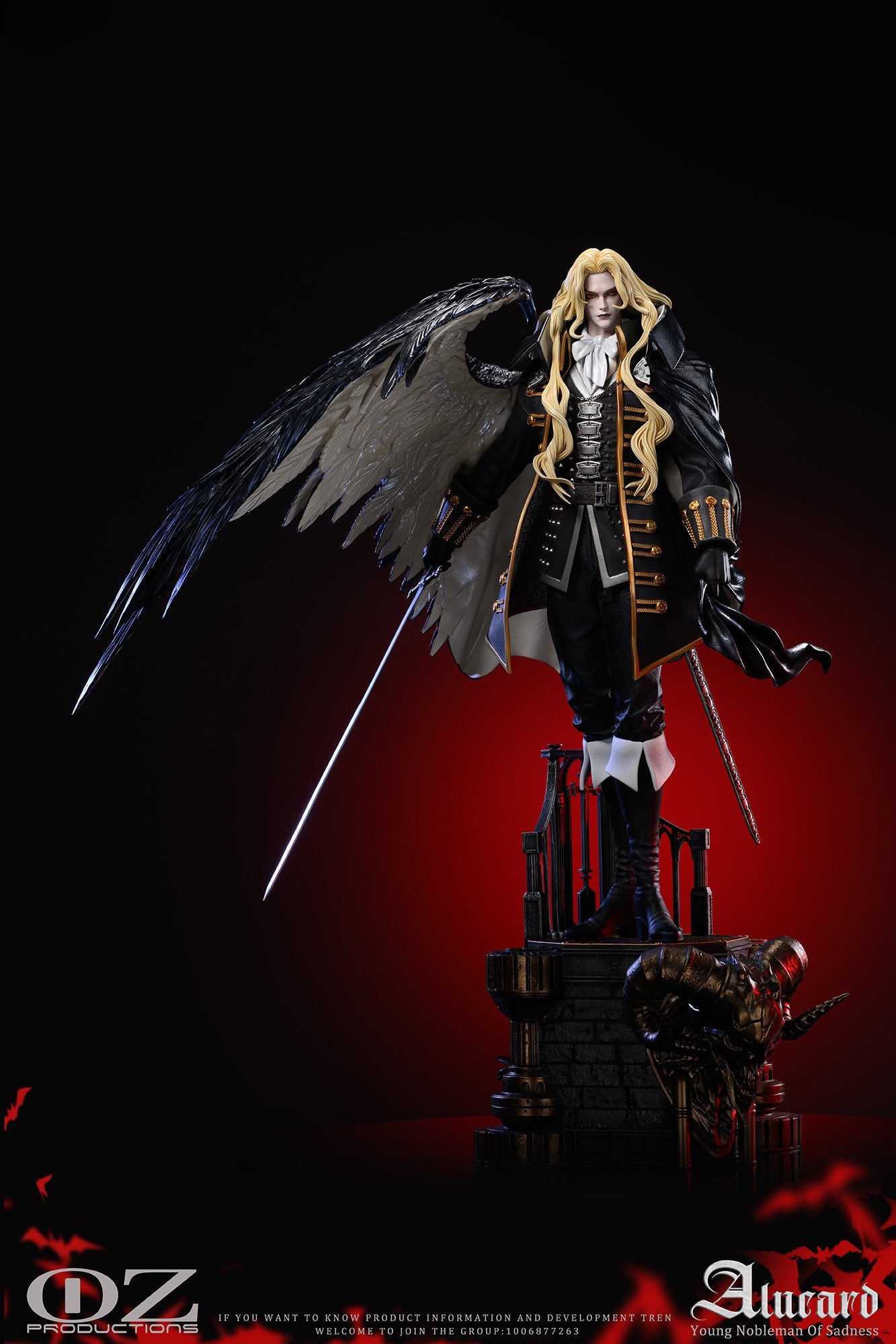 Castlevania - Alucard | 1:4 Resin Statue | von OZ Productions Studio