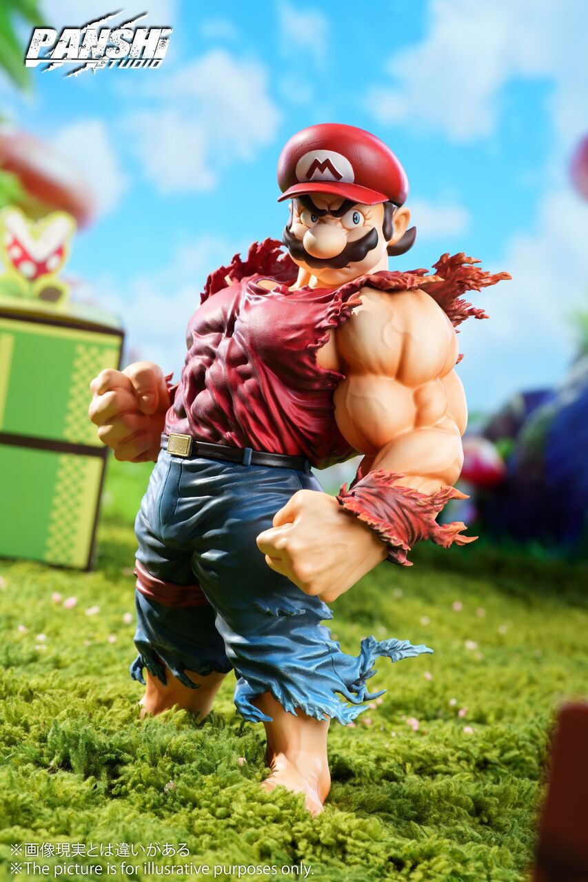 Super Mario - Muscle Mario & Luigi | Resin Statue | by Panshi Studio