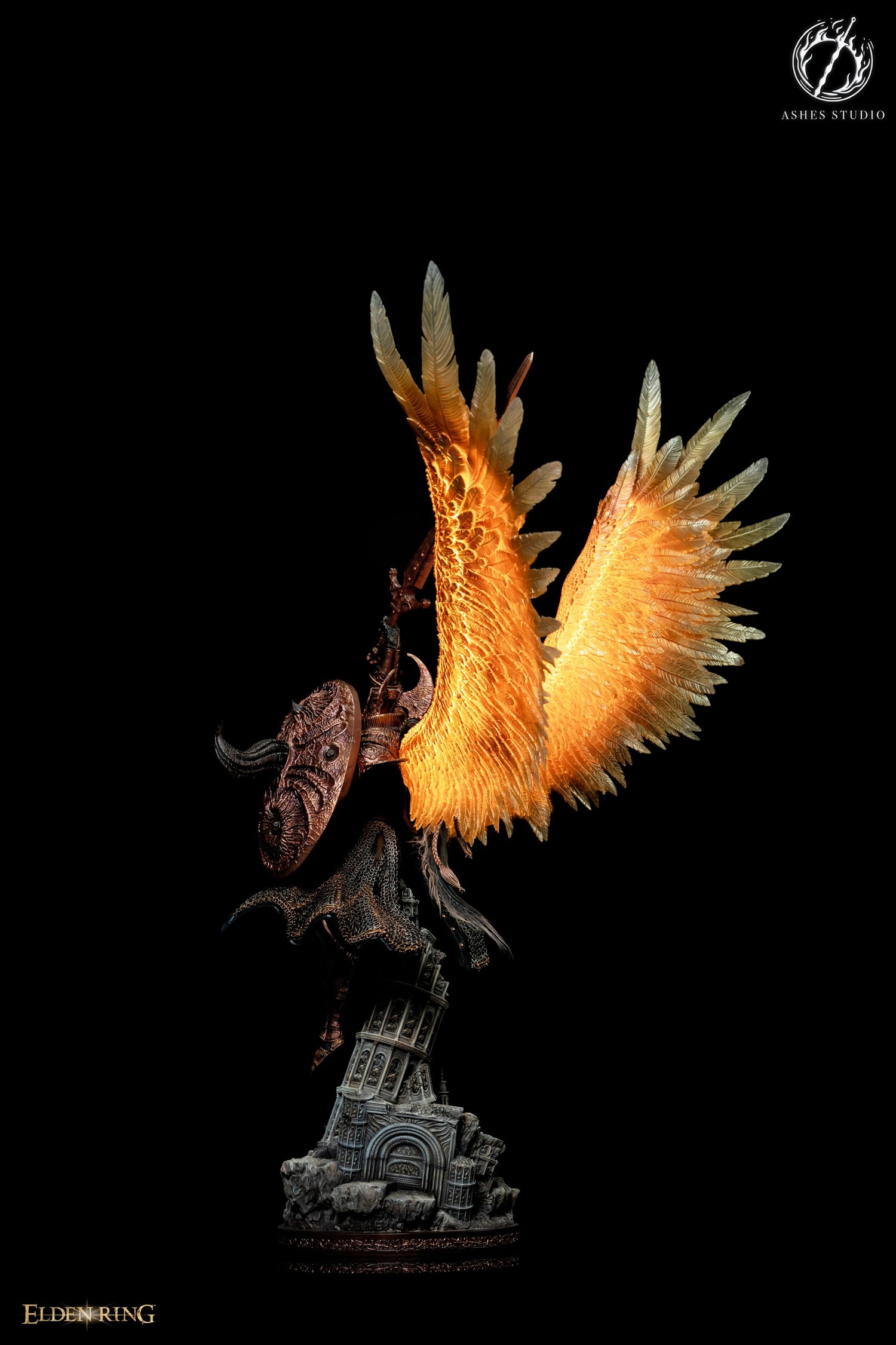Elden Ring - Crucible Knight Ordovis | 1:4 Resin Statue | von Ashes Studio