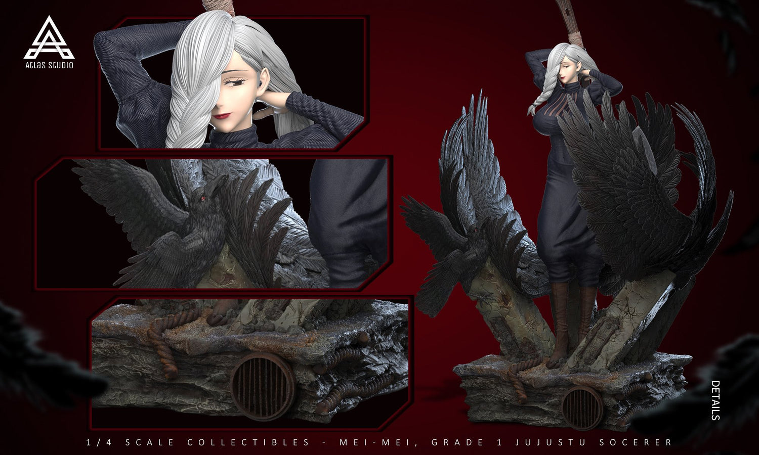 Jujutsu Kaisen - Mei Mei | 1:4 Resin Statue | von Atlas Studio