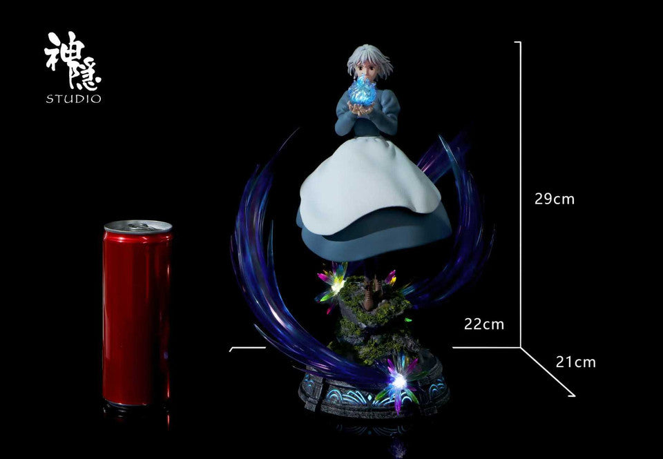 Howl’s Moving Castle - Sophie & Calcifer | Resin Statue | by ShenYin Studio