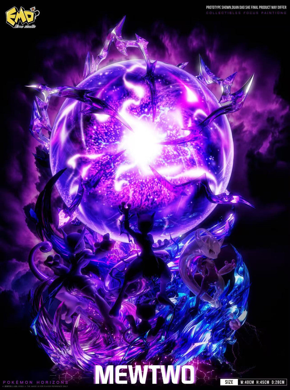 Pokémon - Mewtwo | 1:4 Resin Statue | by Emo Studio