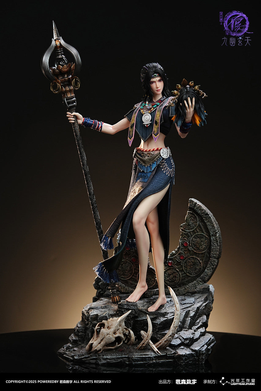 Drawing Jianghu: The Degenerate - Yelu Zhiwu | Resin Statue | by