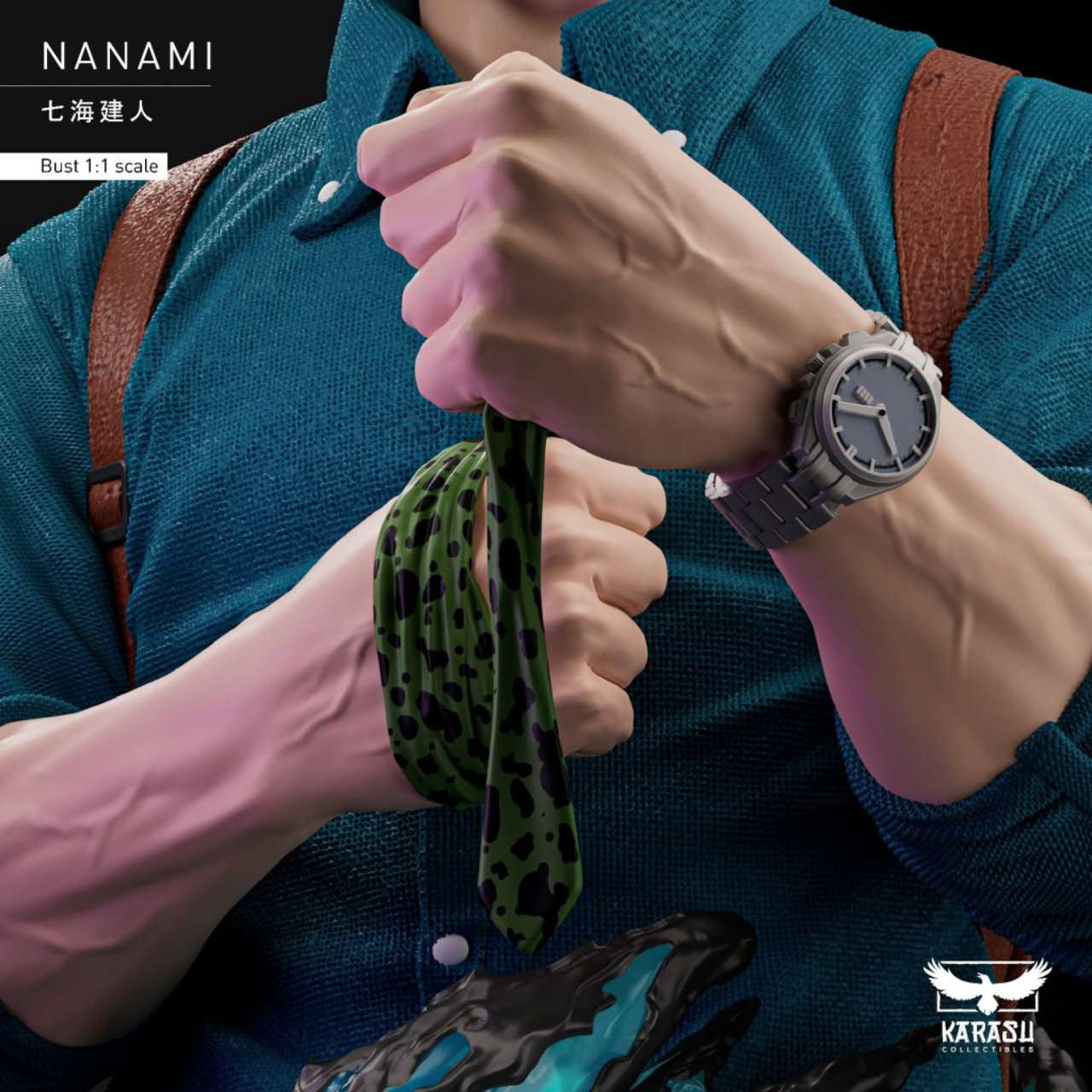 Jujutsju Kaisen - Nanami Kento | 1:1/1:2 Resin Bust | by Karasu Collectibles