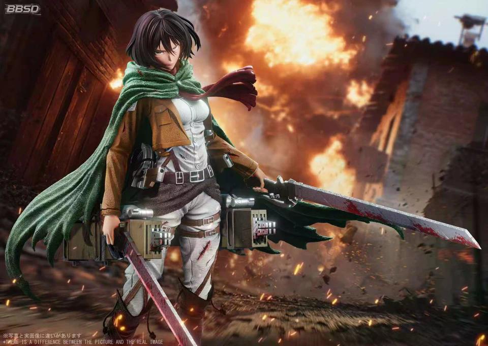 Attack on Titan - Mikasa Ackerman | 1:4 Resin Statue | by BBSD Studio